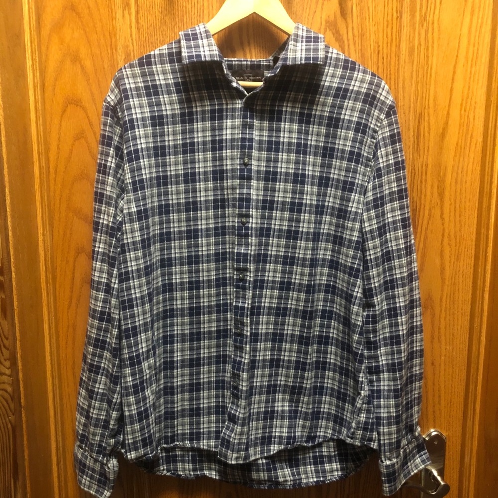 Blue Plaid shirt